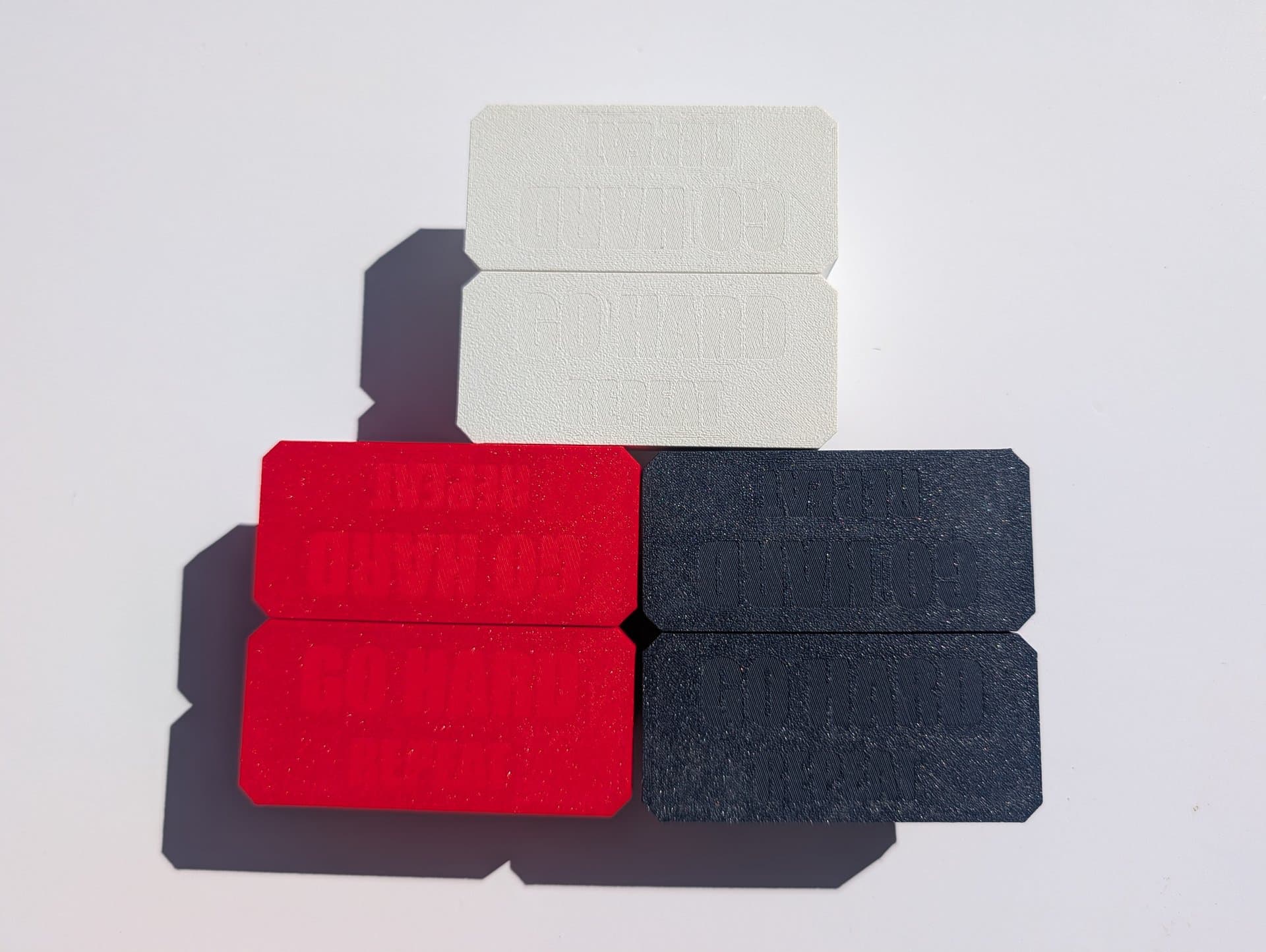 Freedom Collection — red, white & blue adapter blocks set